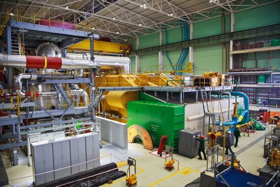 The Novovoronezh nuclear power station