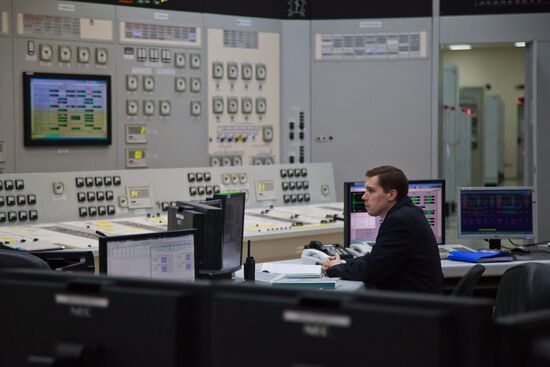 The Novovoronezh nuclear power station