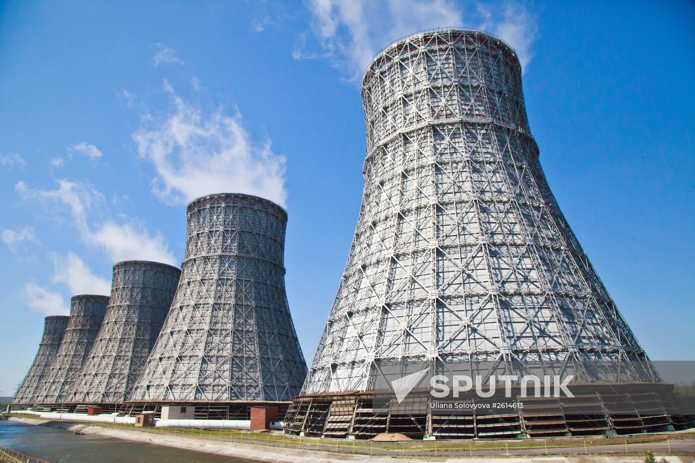 The Novovoronezh nuclear power station