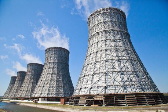 The Novovoronezh nuclear power station