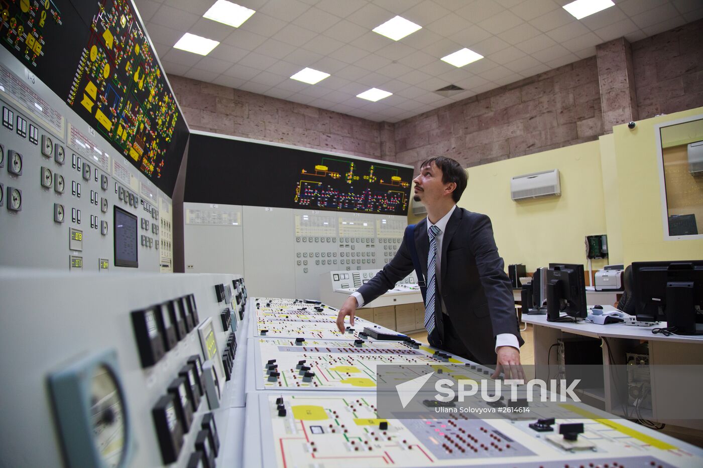 The Novovoronezh nuclear power station