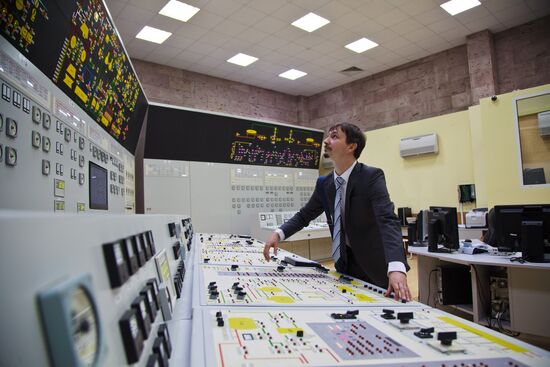 The Novovoronezh nuclear power station