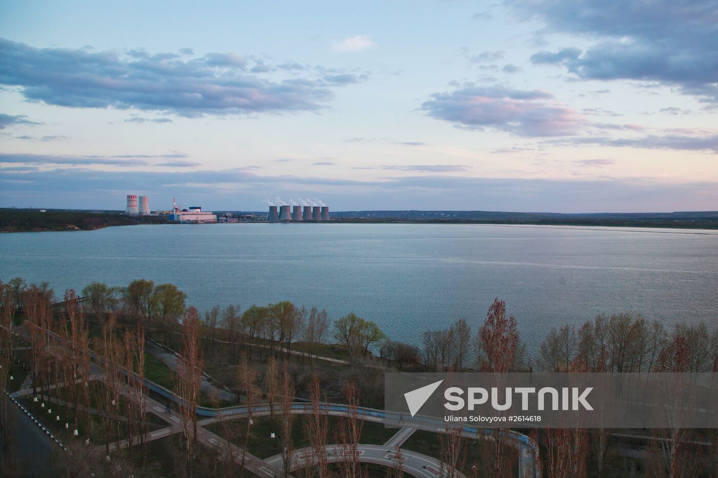 The Novovoronezh nuclear power station