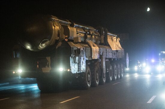 A Topol ICBM launcher at VDNKh
