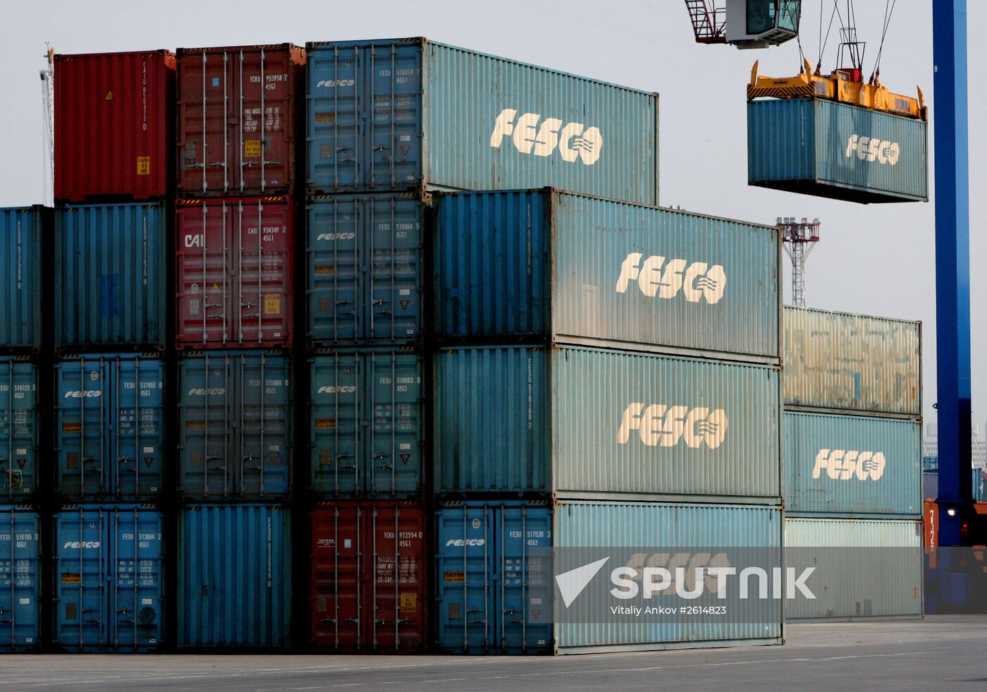 The Vladivostok merchant seaport
