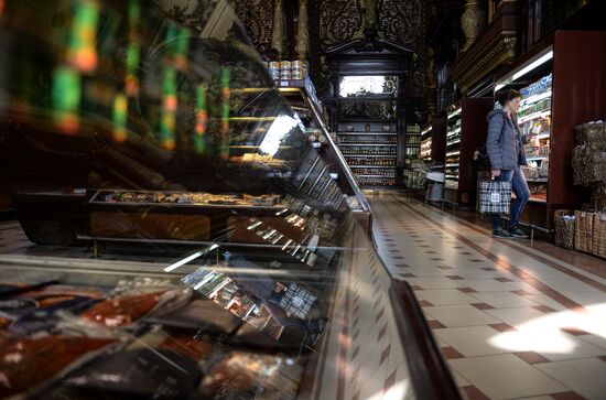 Yeliseyevsky Store in Moscow