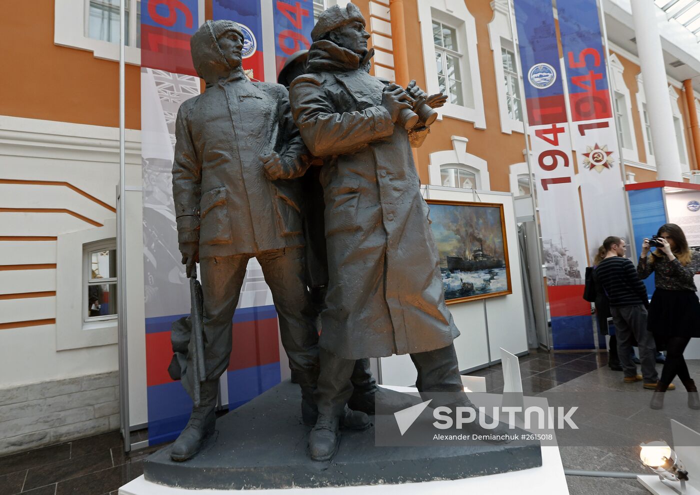 Daily Challenges of Arctic Convoys exhibition at Peter and Paul Fortress