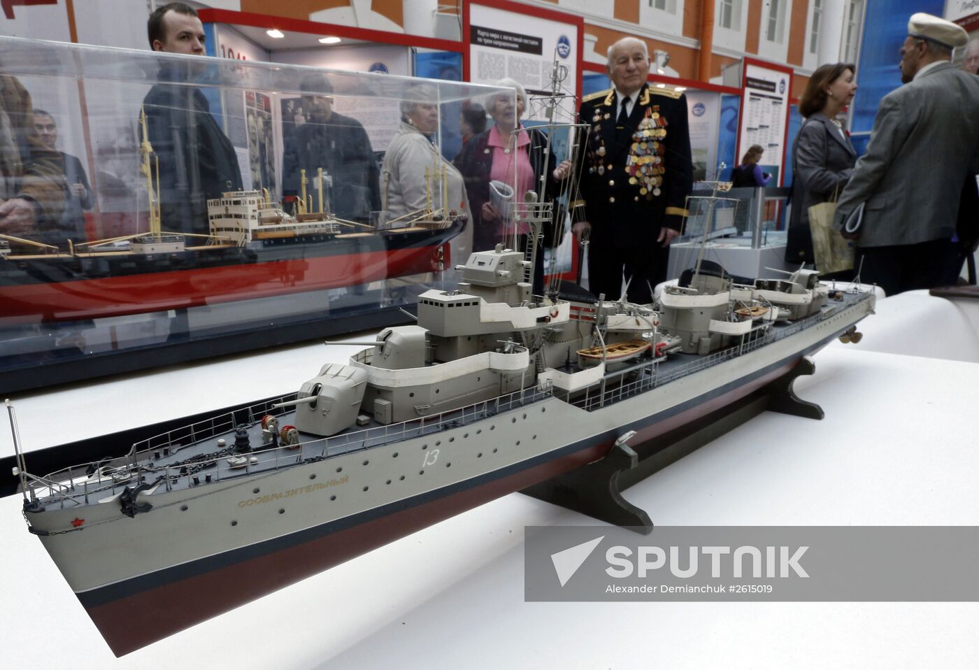 Daily Challenges of Arctic Convoys exhibition at Peter and Paul Fortress