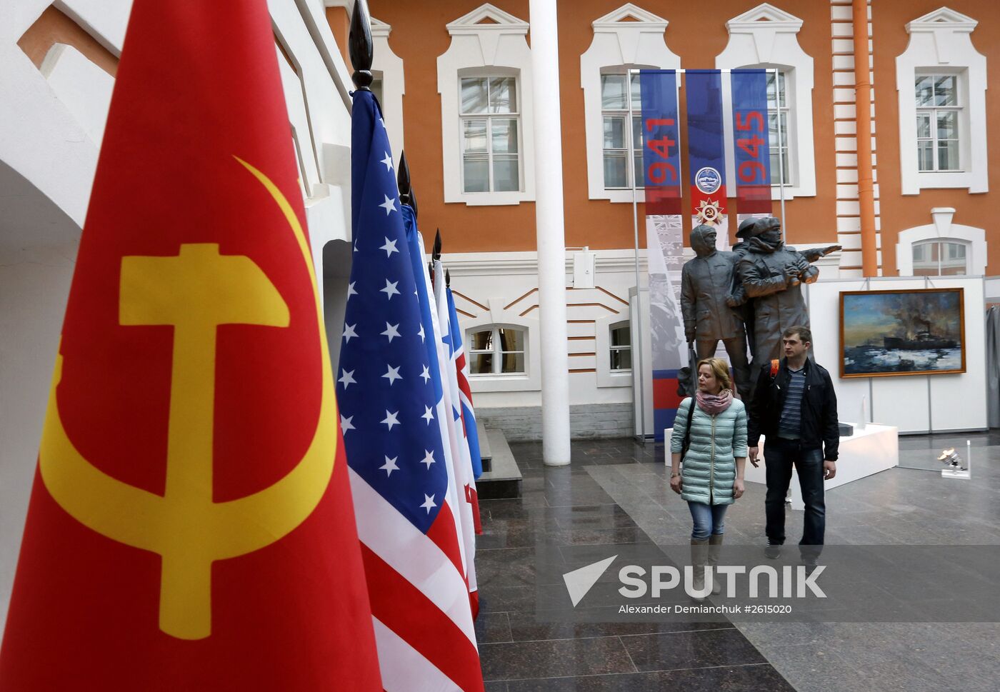 Daily Challenges of Arctic Convoys exhibition at Peter and Paul Fortress