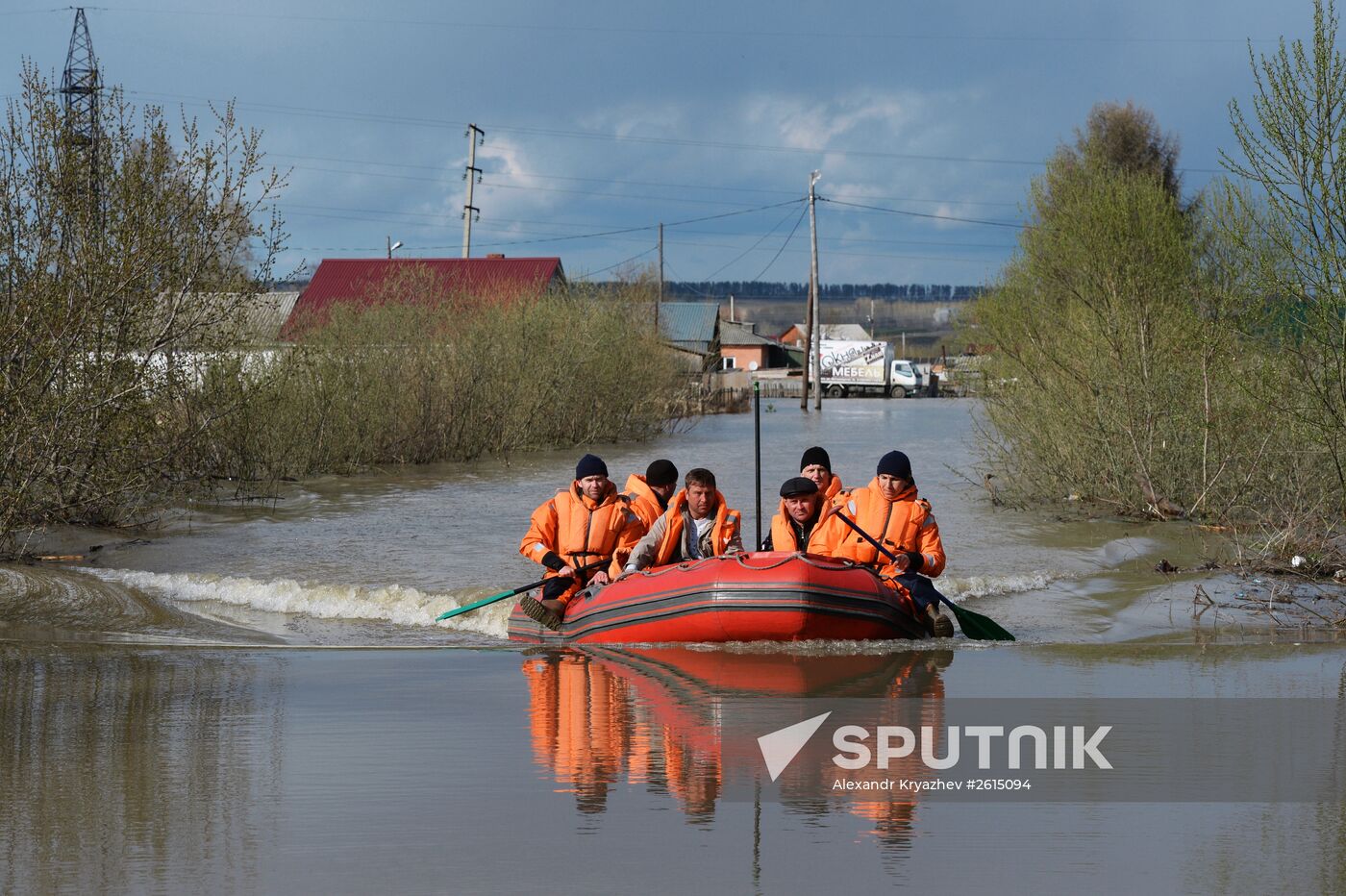 Flood in Altai Territory