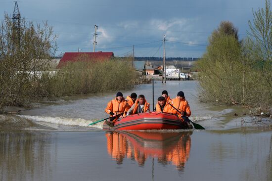 Flood in Altai Territory