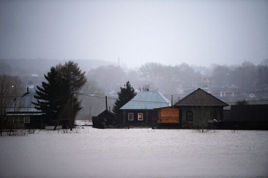 Flood in Altai Territory