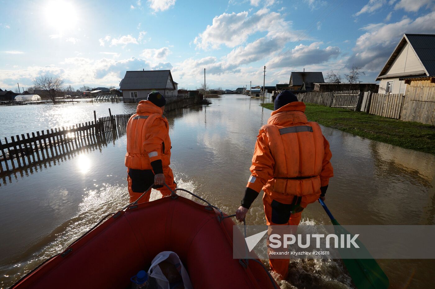 Flood in Altai Territory