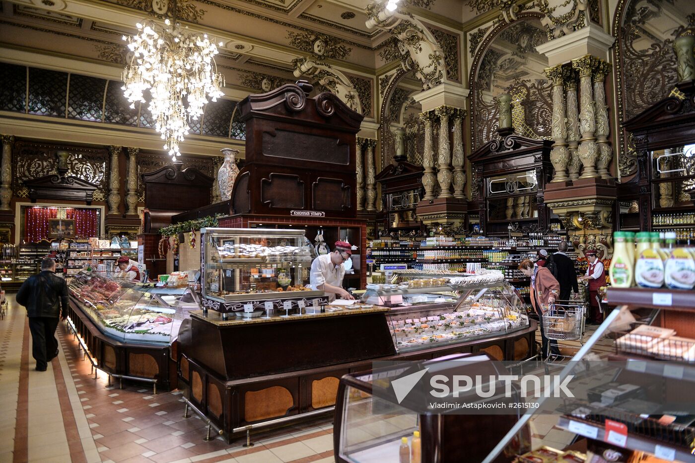 Yeliseyevsky Store in Moscow
