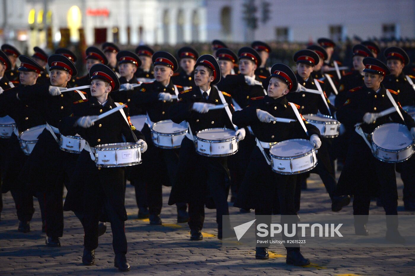 Victory Day parade rehearsal in Yekaterinburg