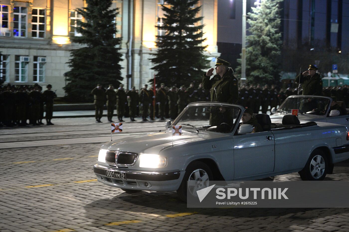 Victory Day parade rehearsal in Yekaterinburg