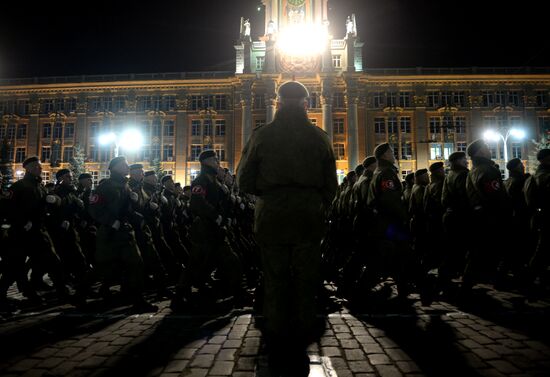 Victory Day parade rehearsal in Yekaterinburg