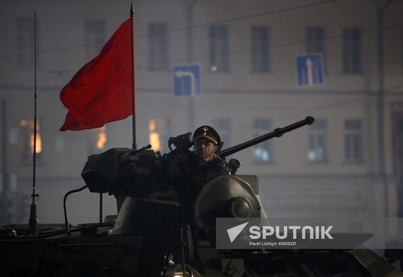 Victory Day parade rehearsal in Yekaterinburg