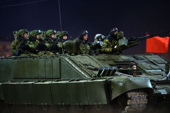 Victory Day parade rehearsal in Yekaterinburg