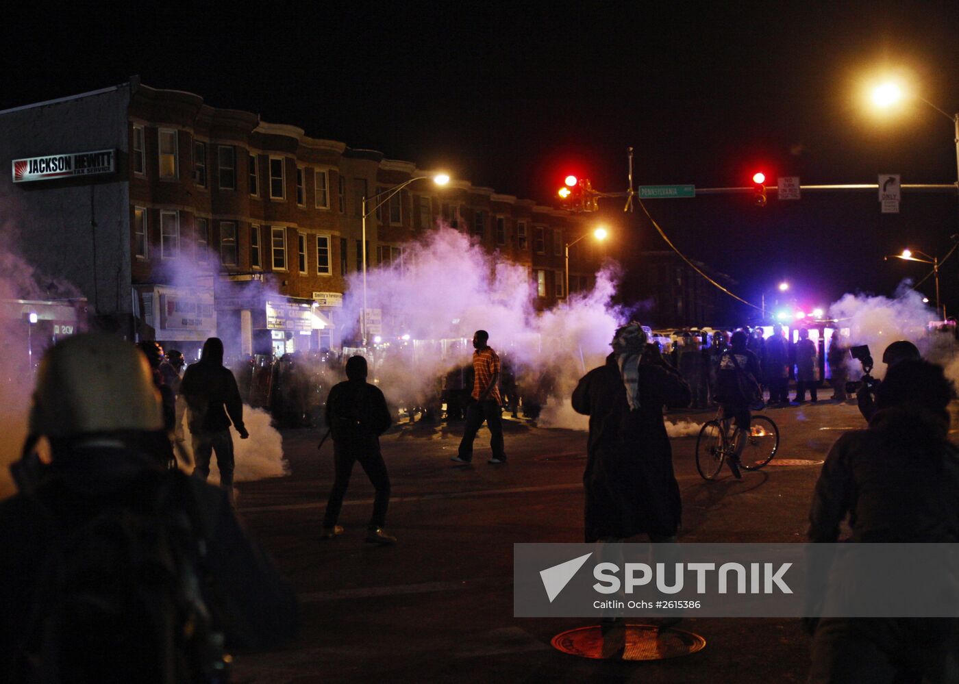 Riots in Baltimore, United States