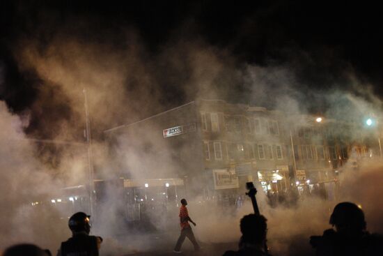 Riots in Baltimore, United States