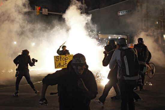 Riots in Baltimore, United States