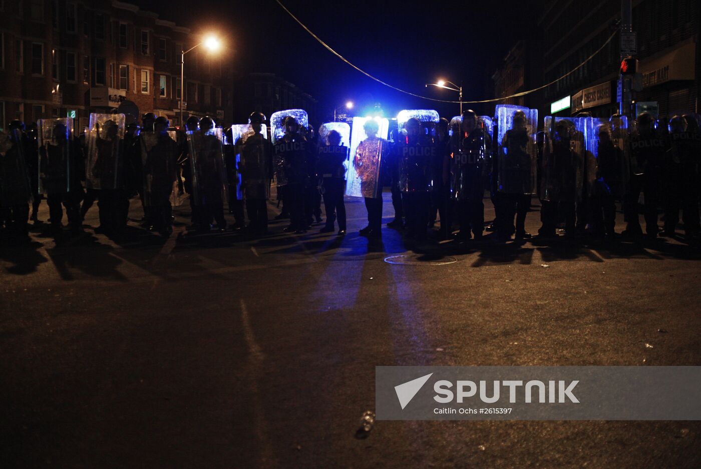 Riots in Baltimore, United States