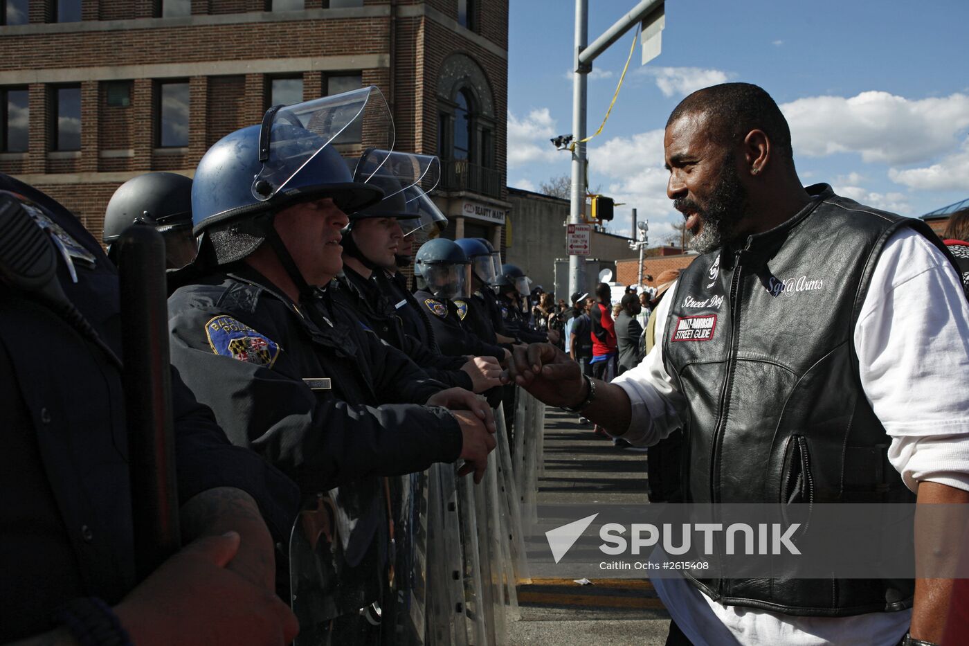 Riots in Baltimore, United States