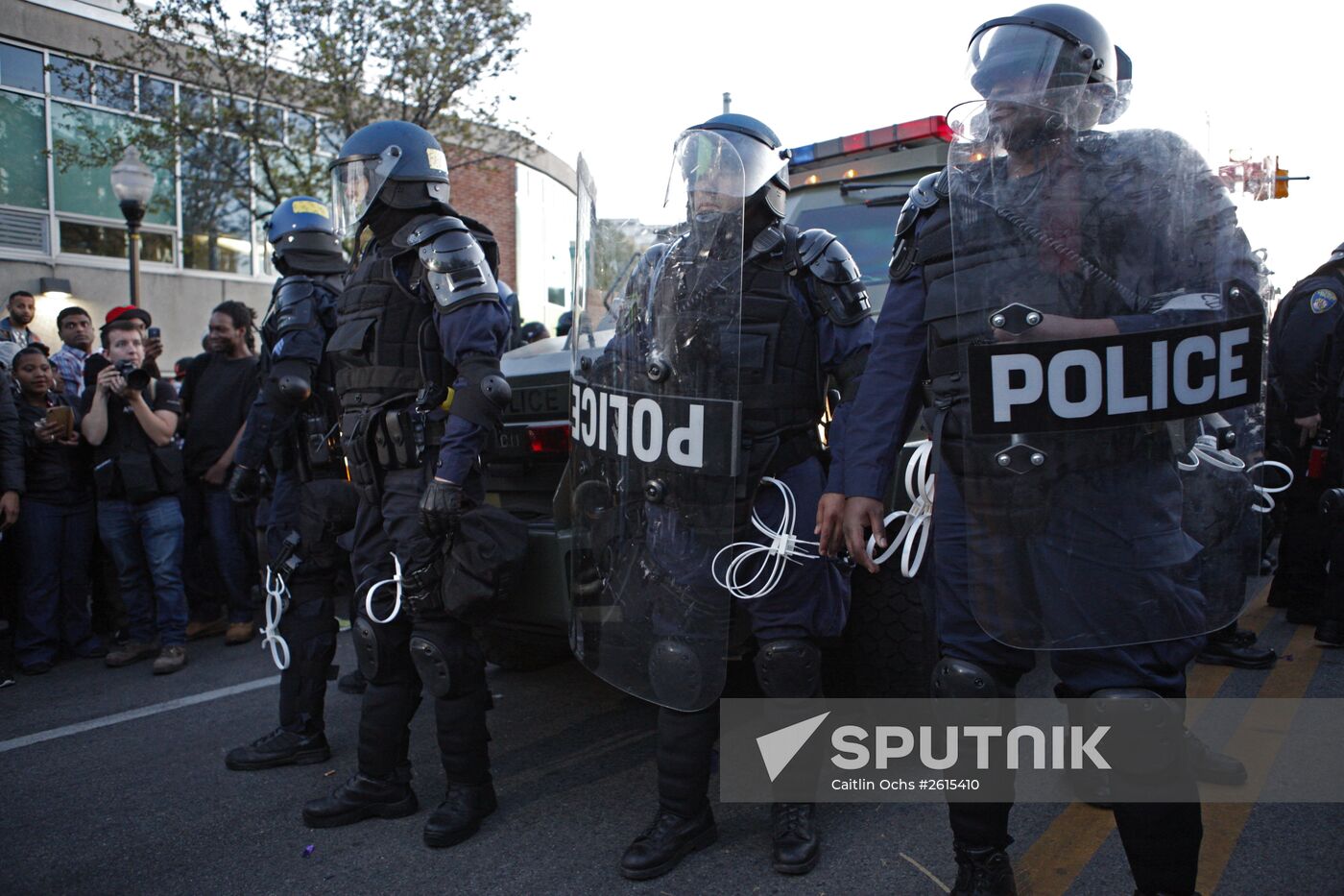 Riots in Baltimore, United States