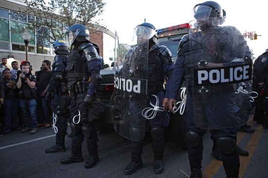 Riots in Baltimore, United States