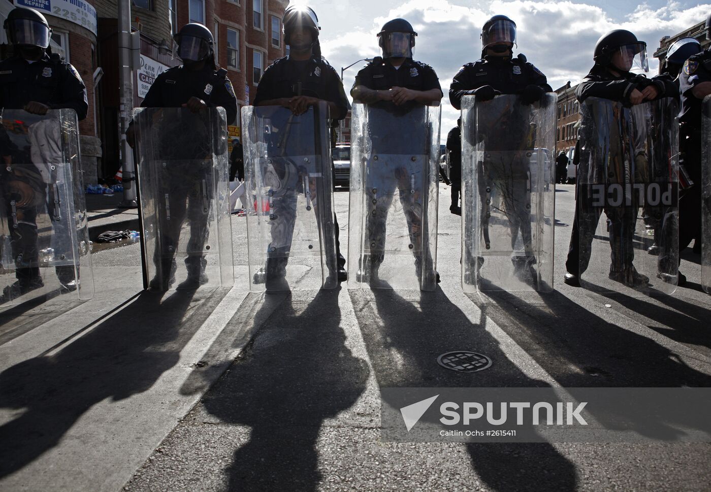 Riots in Baltimore, United States