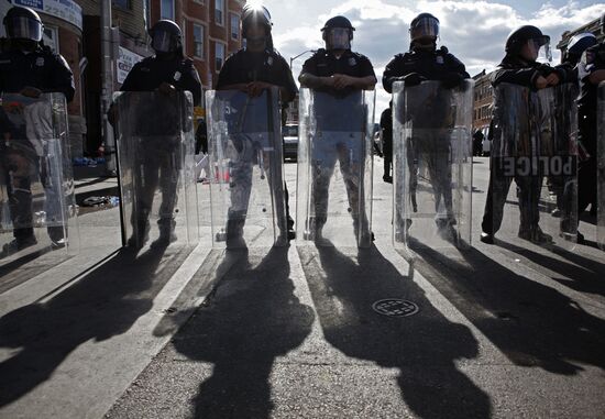 Riots in Baltimore, United States