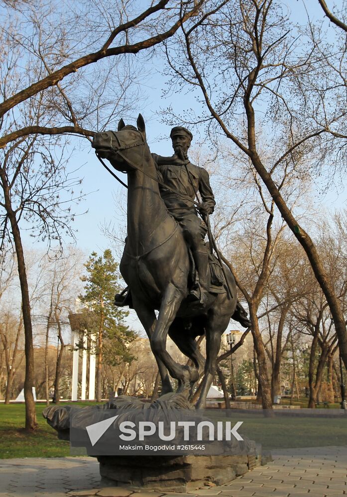 Victory Park in Orenburg