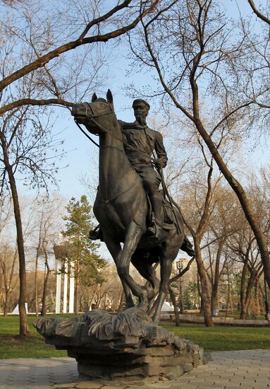 Victory Park in Orenburg