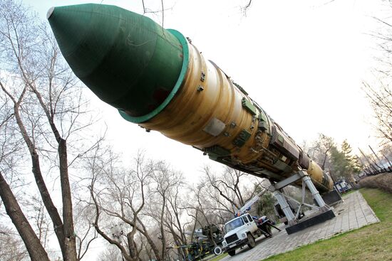 Victory Park in Orenburg