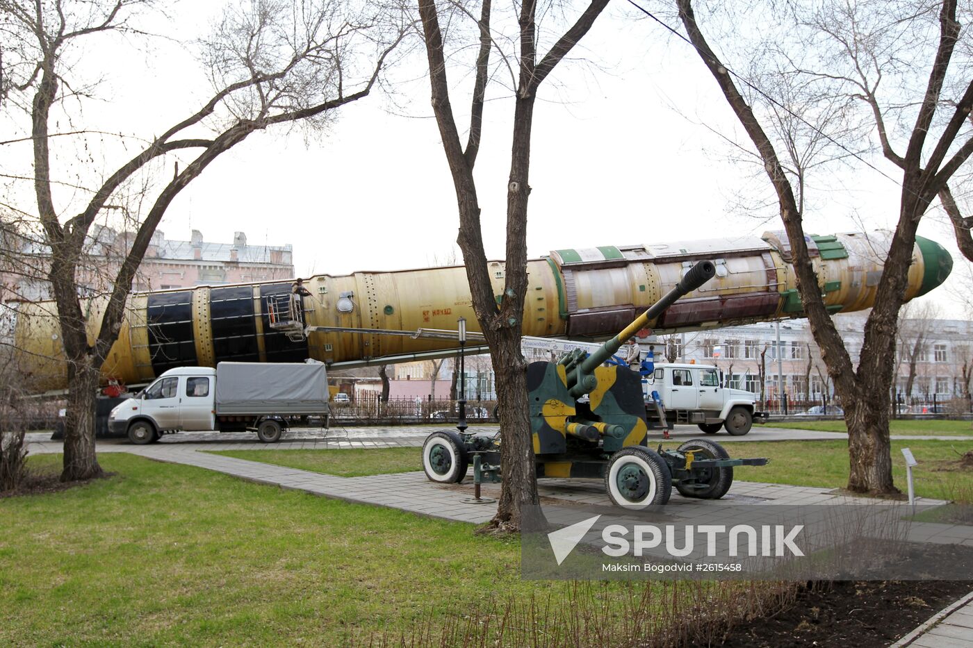 Victory Park in Orenburg