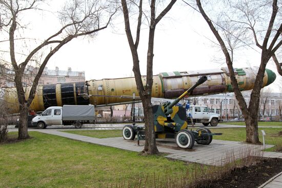 Victory Park in Orenburg