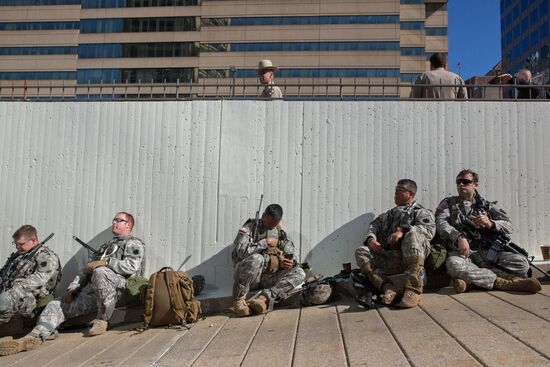 Riots in Baltimore, United States