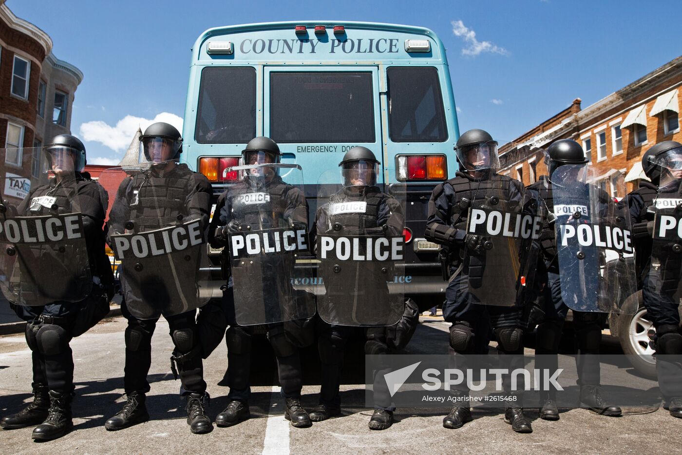 Riots in Baltimore, United States