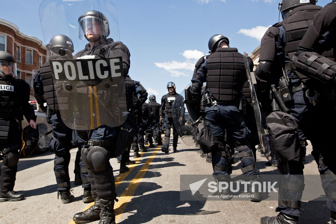 Riots in Baltimore, United States