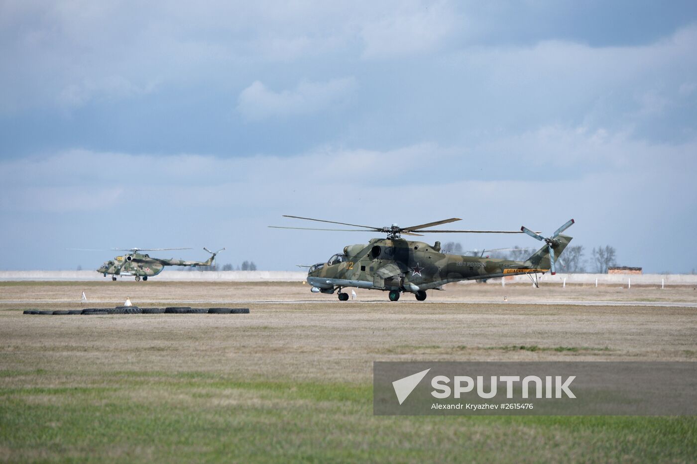 V-Day parade rehearsal in Novosibirsk