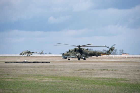 V-Day parade rehearsal in Novosibirsk