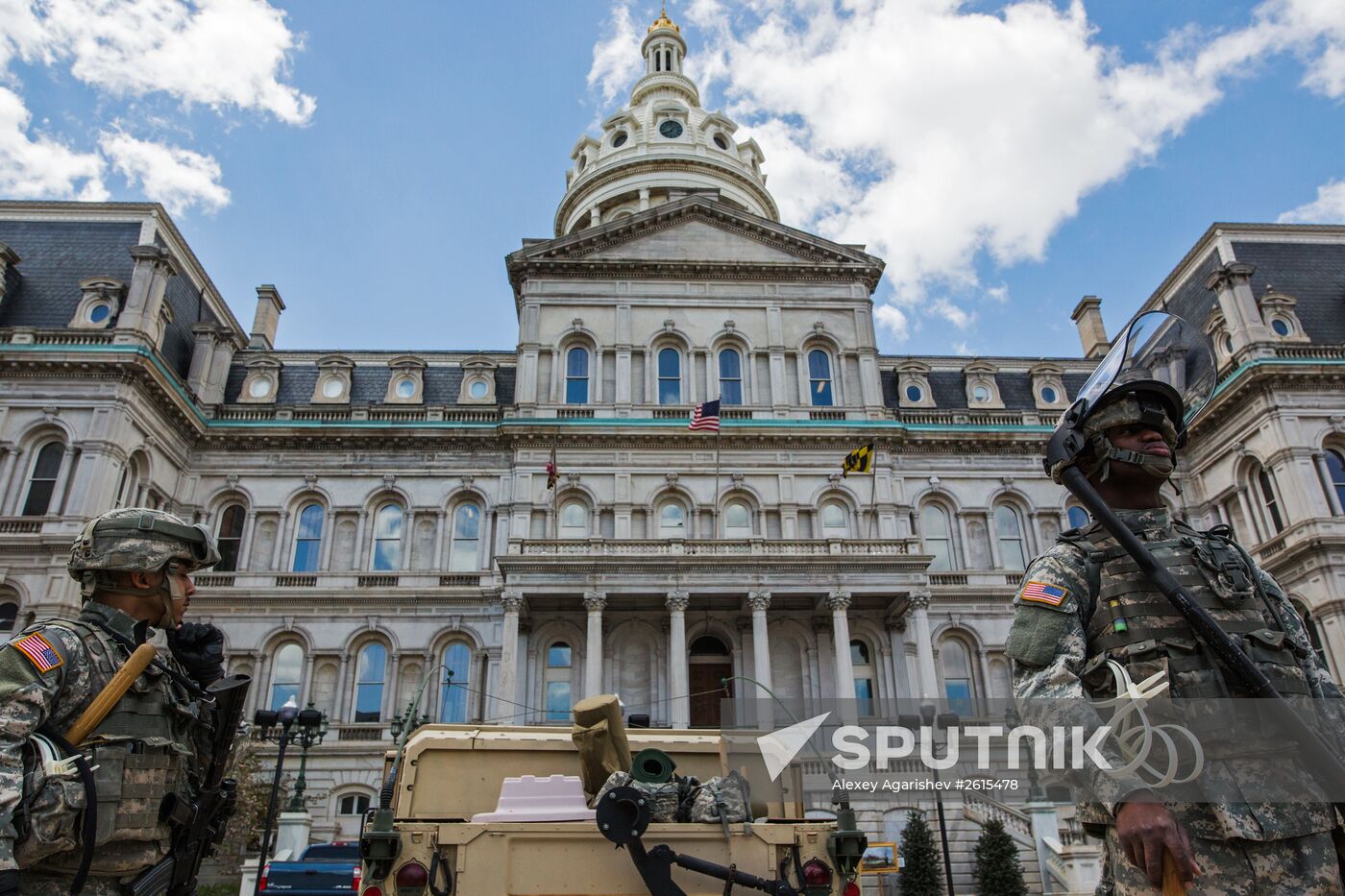 Riots in Baltimore, United States