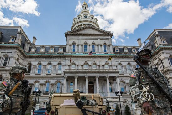 Riots in Baltimore, United States