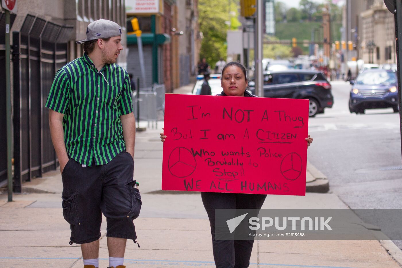 Riots in Baltimore, United States