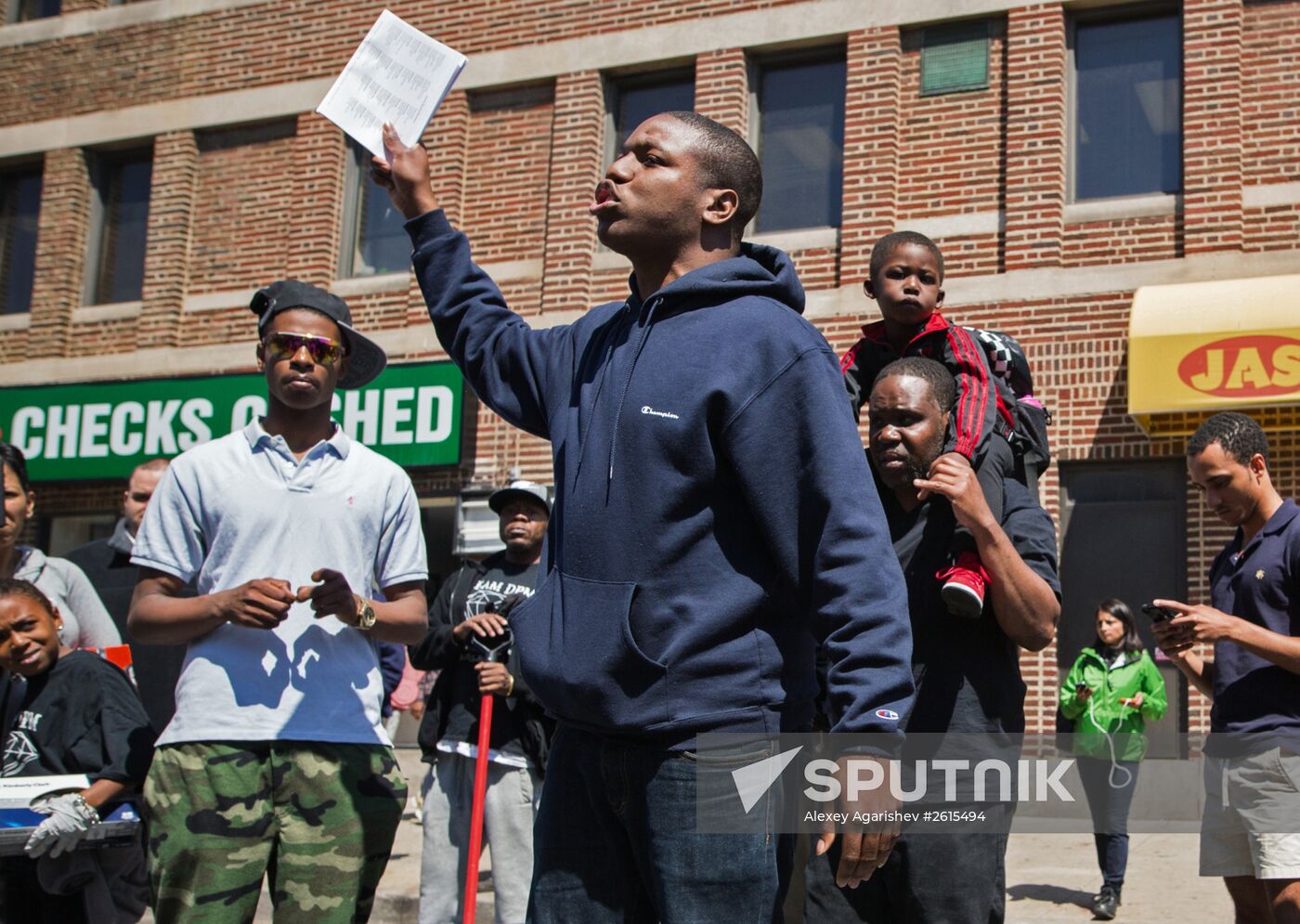 Riots in Baltimore, United States