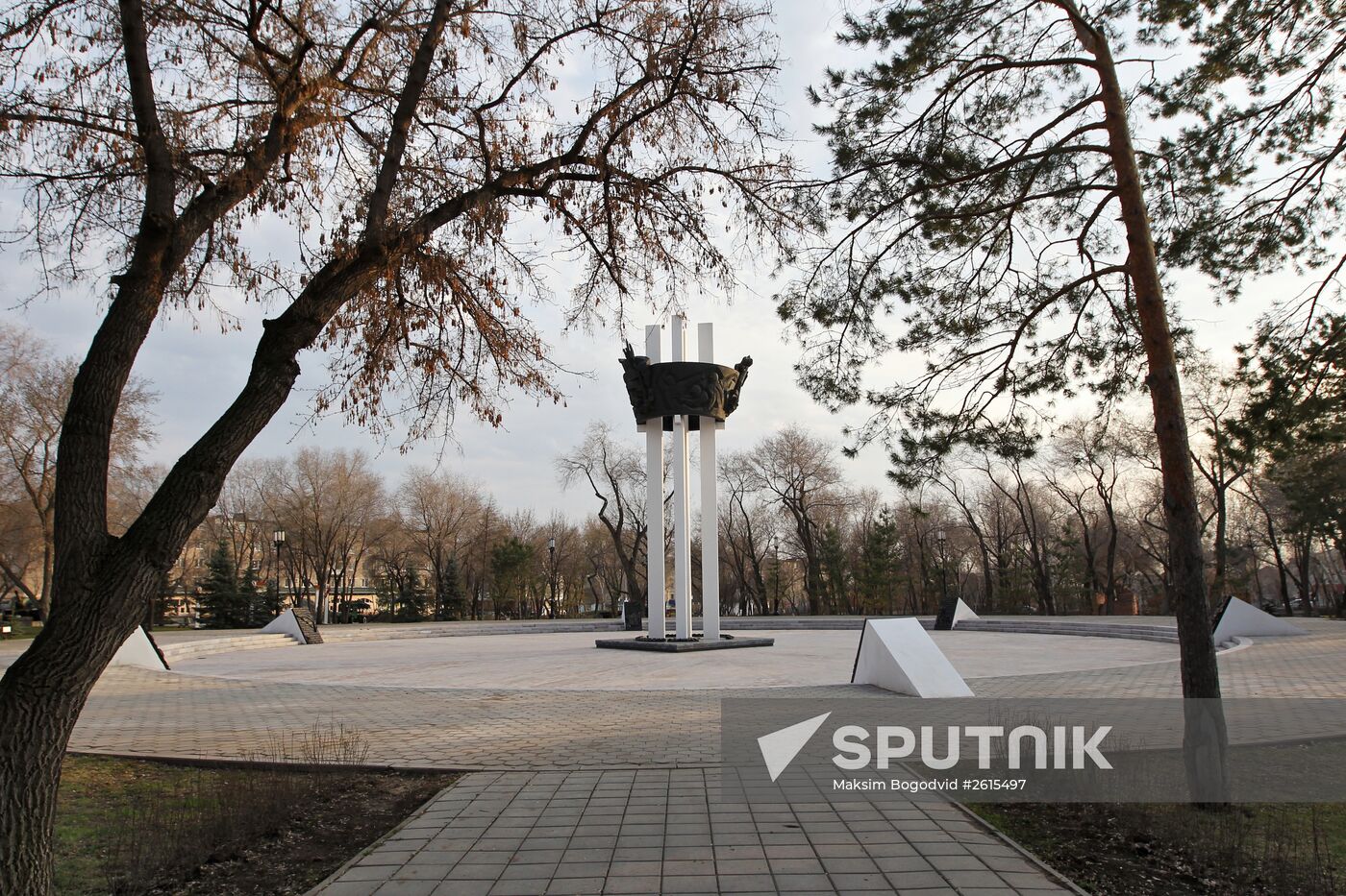 Victory Park in Orenburg