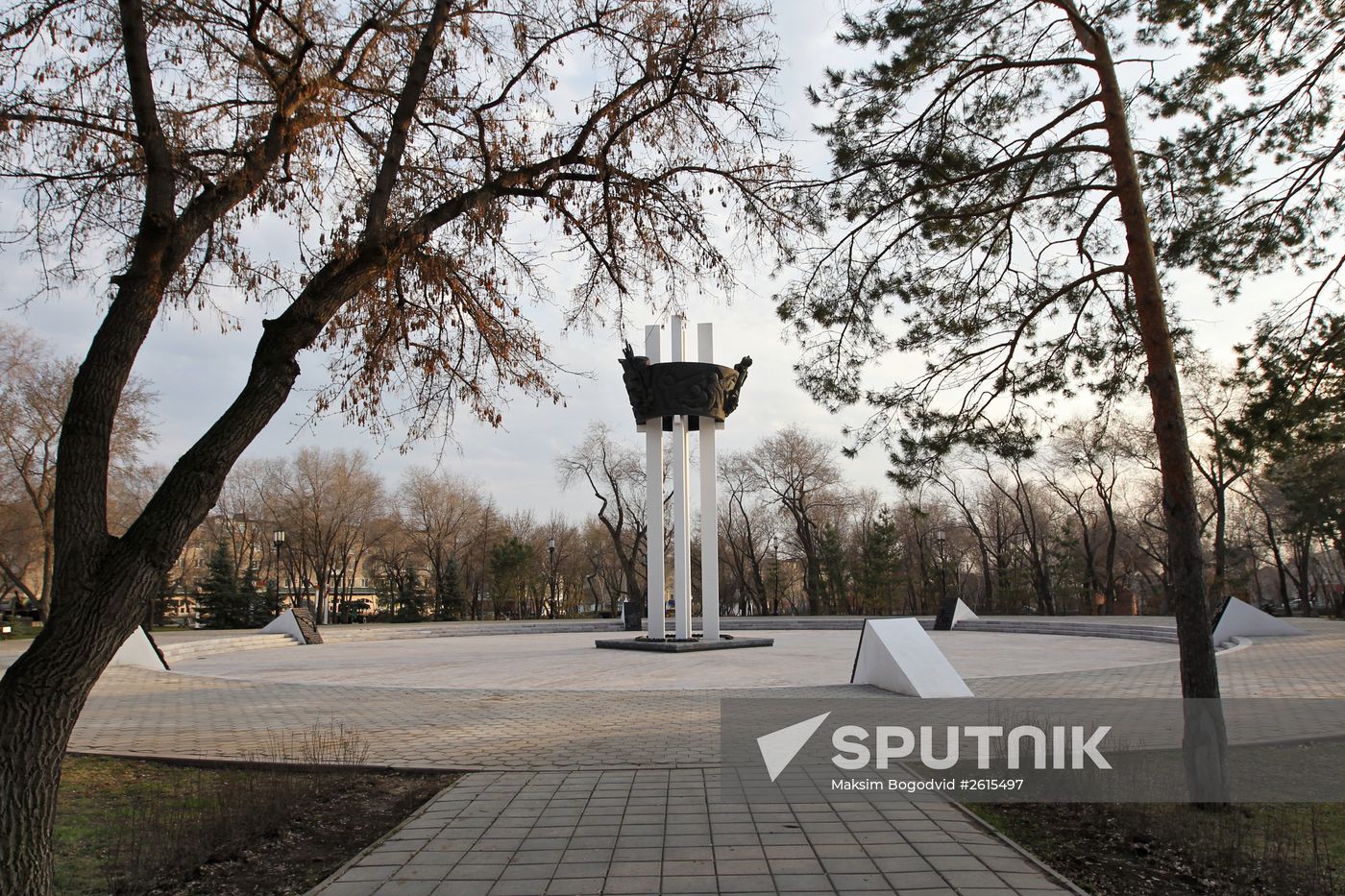 Victory Park in Orenburg