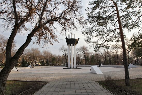 Victory Park in Orenburg