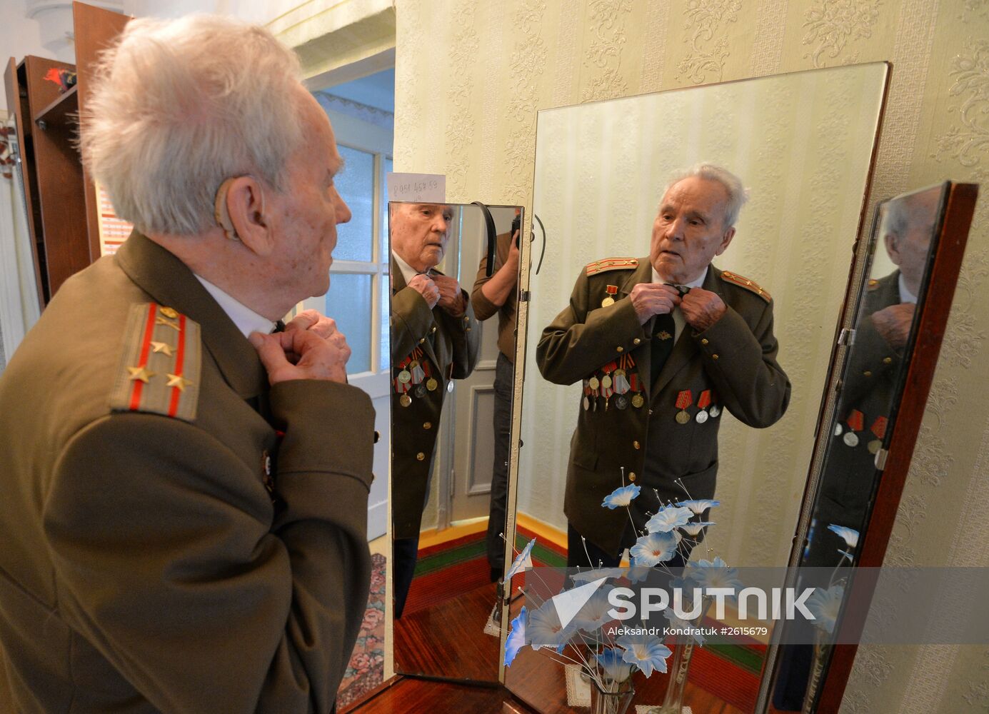Veteran of Great Patriotic War Ivan Davidenko